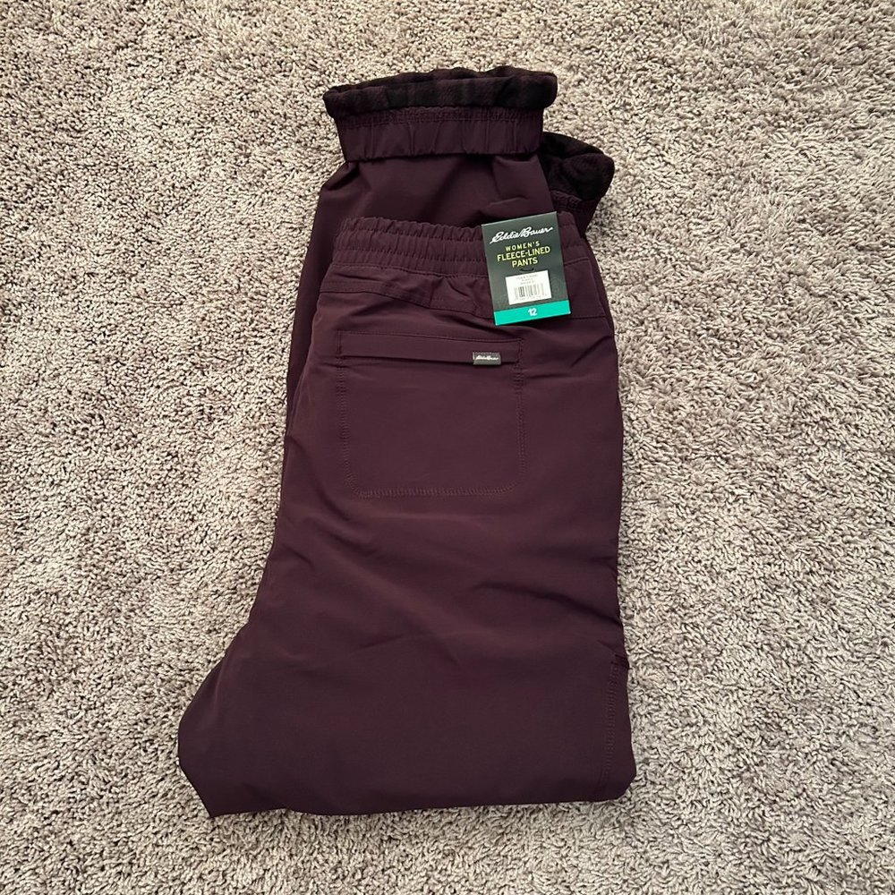Eddie Bauer Women's Pants in Dark Purple